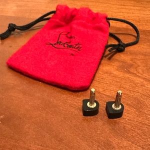 Christian Louboutin Replacement Heel Cap tips with dustbag